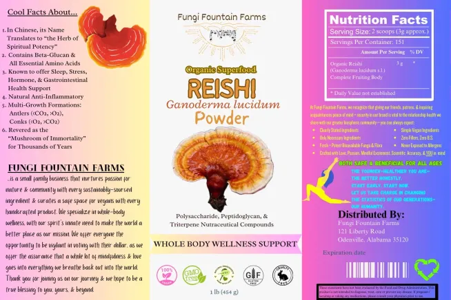 Reishi (Ganoderma lucidum l.s.) Powder - Image 2