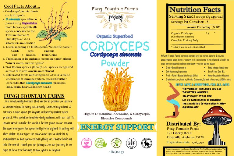 Cordyceps (Cordyceps sinensis) Powder - Image 3
